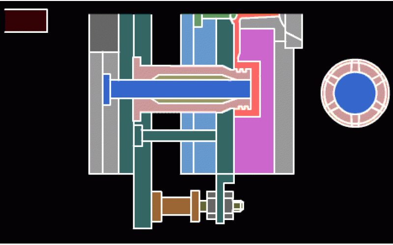 爆炸式加推板成型模具-深圳市模具廠(chǎng)整理提供