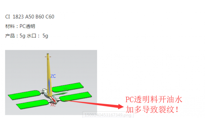 PC 透明件噴油絲印的禁區(qū) ， 容易開裂， 小心調(diào)油， 少用開油水， 盡量用防白水。